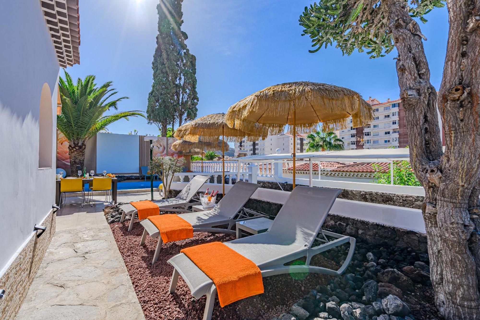 Villa 4Bed Private Pool En Los Cristianos Лос Кристианос Экстерьер фото