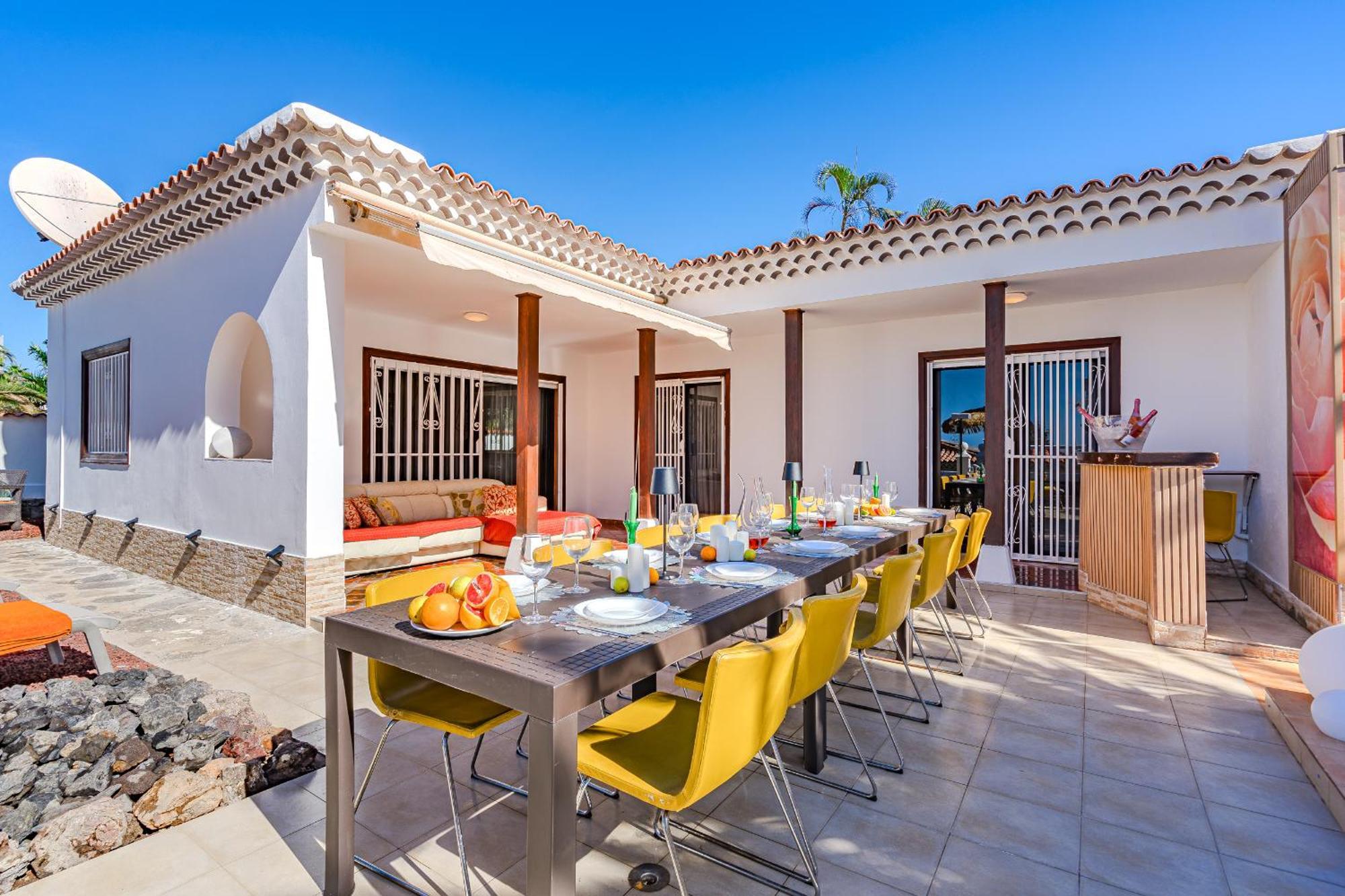 Villa 4Bed Private Pool En Los Cristianos Лос Кристианос Экстерьер фото