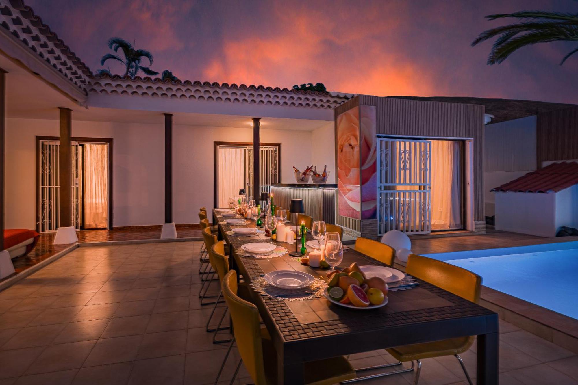 Villa 4Bed Private Pool En Los Cristianos Лос Кристианос Экстерьер фото
