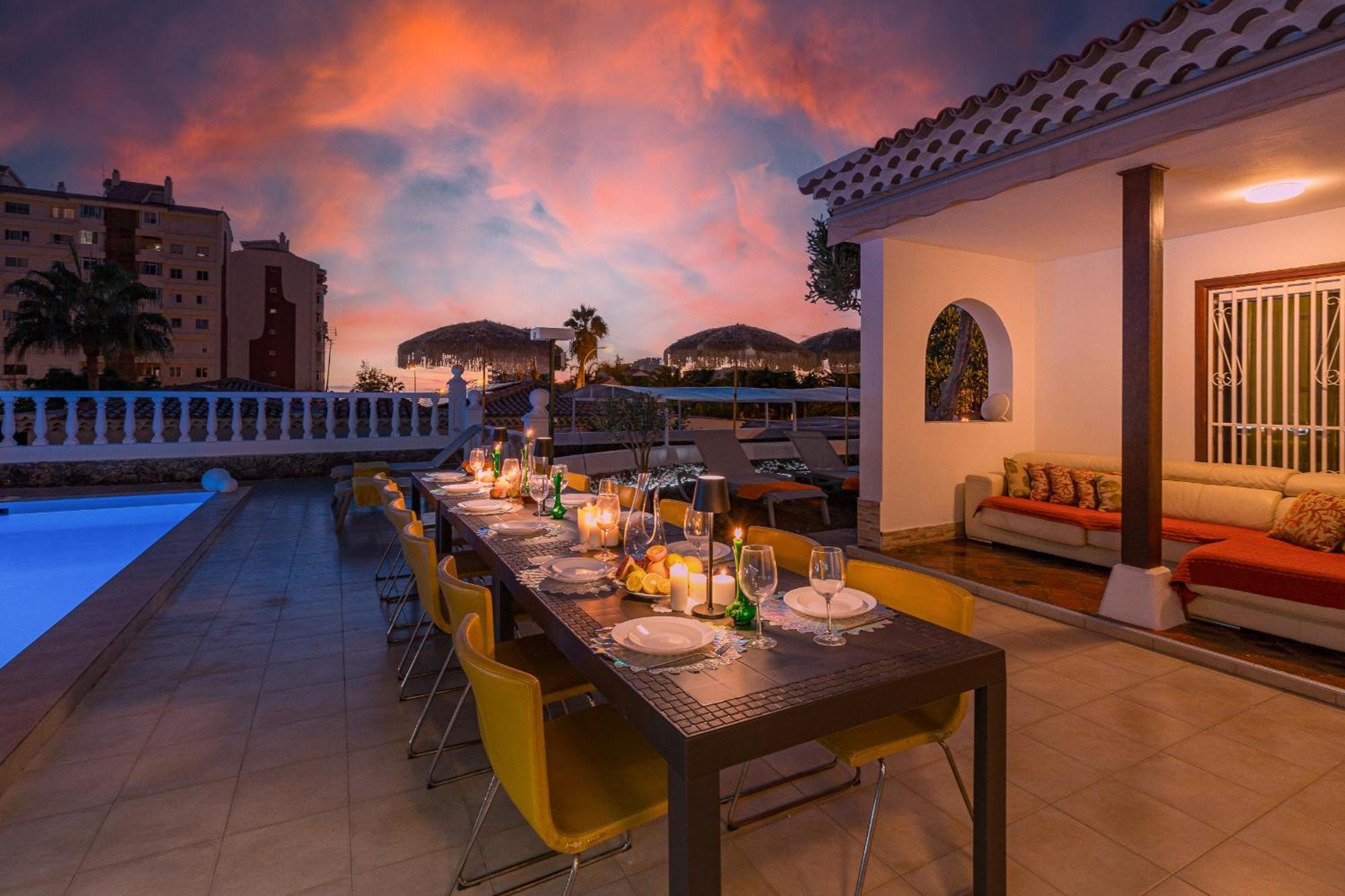 Villa 4Bed Private Pool En Los Cristianos Лос Кристианос Экстерьер фото